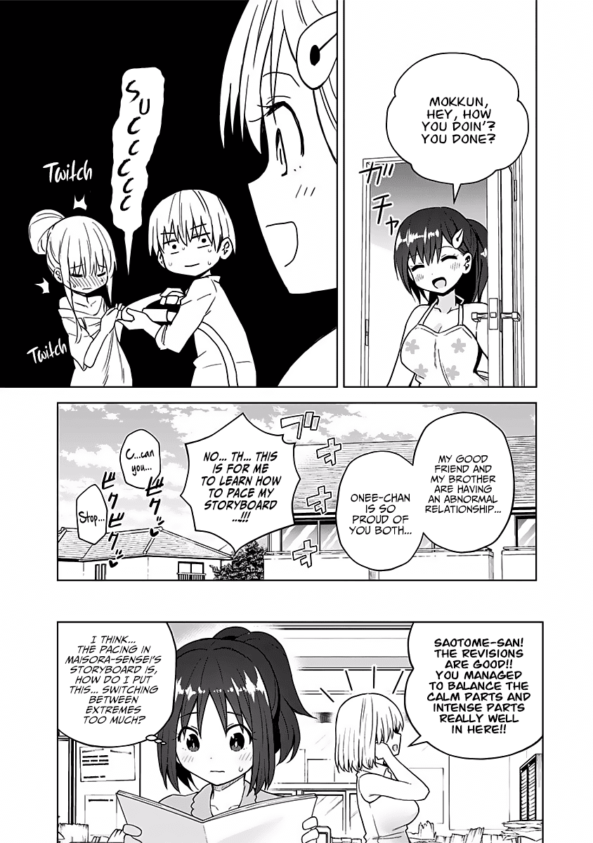 Saotome Shimai Ha Manga no Tame Nara!? Chapter 47 page 14 - Chapter 47: If Maisora Angel does it for cleaning!?