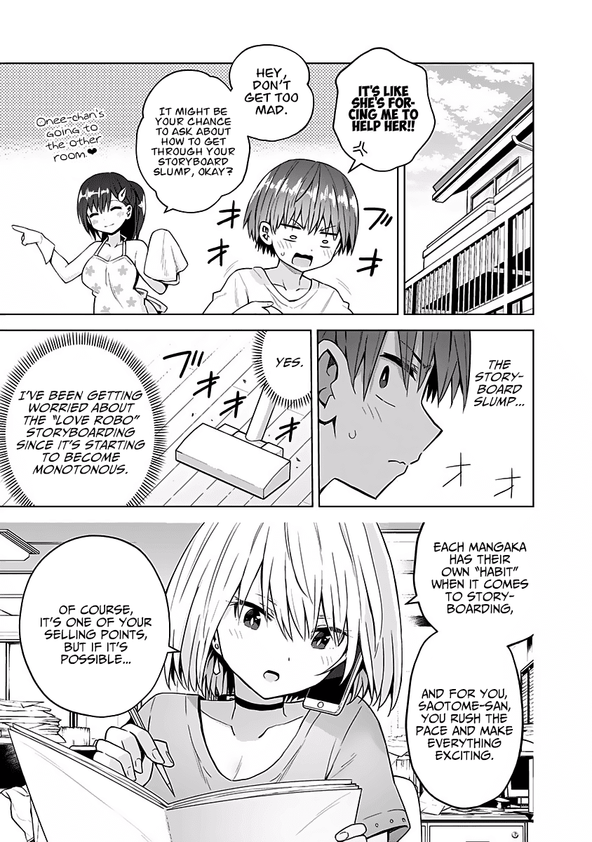 Saotome Shimai Ha Manga no Tame Nara!? Chapter 47 page 4 - Chapter 47: If Maisora Angel does it for cleaning!?