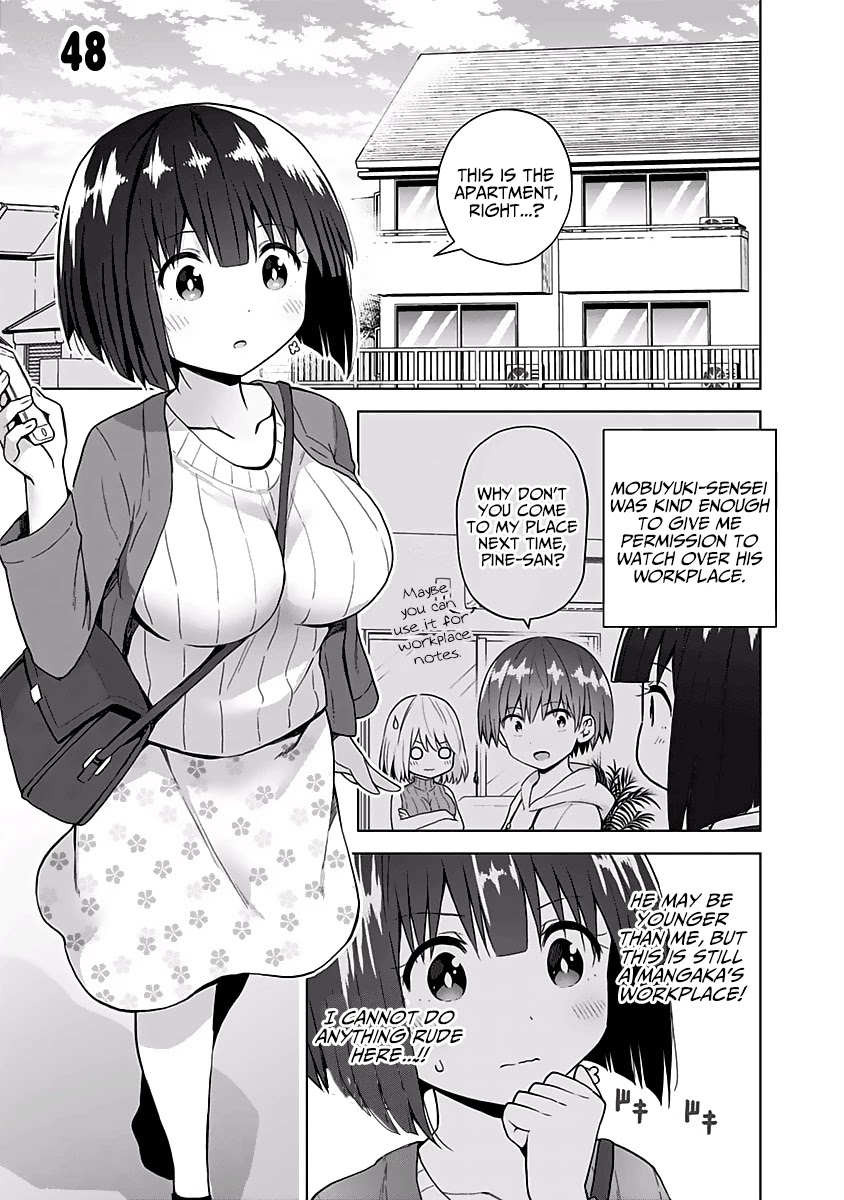 Saotome Shimai Ha Manga no Tame Nara!? Chapter 48 page 2 - Chapter 48: If Takinami Pine does it for self assessment!?