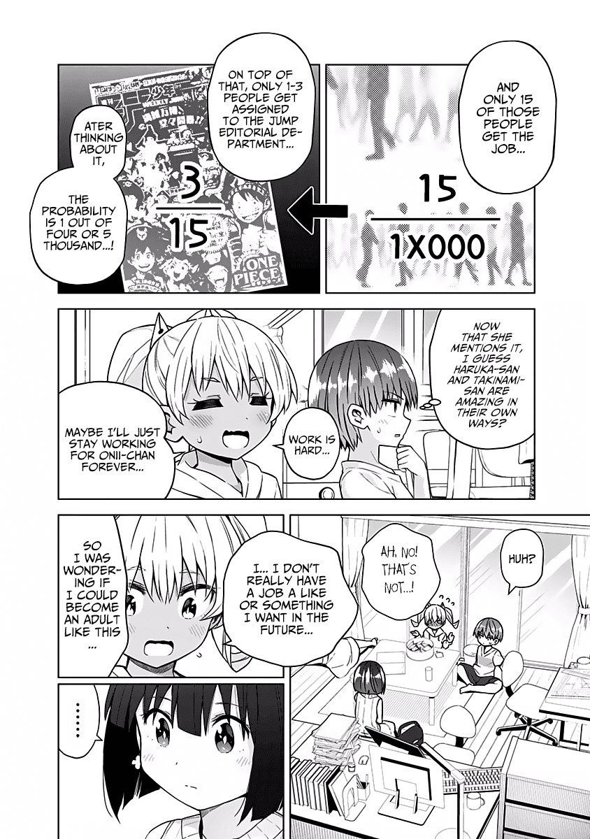 Saotome Shimai Ha Manga no Tame Nara!? Chapter 48 page 7 - Chapter 48: If Takinami Pine does it for self assessment!?