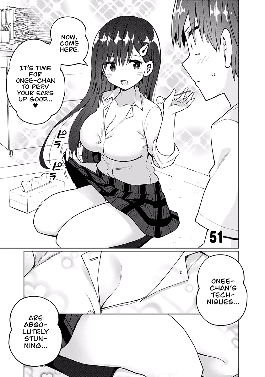 Saotome Shimai Ha Manga no Tame Nara!? Chapter 51 page 1 - Chapter 51: If Saotome Noan does it for ear cleaning!?