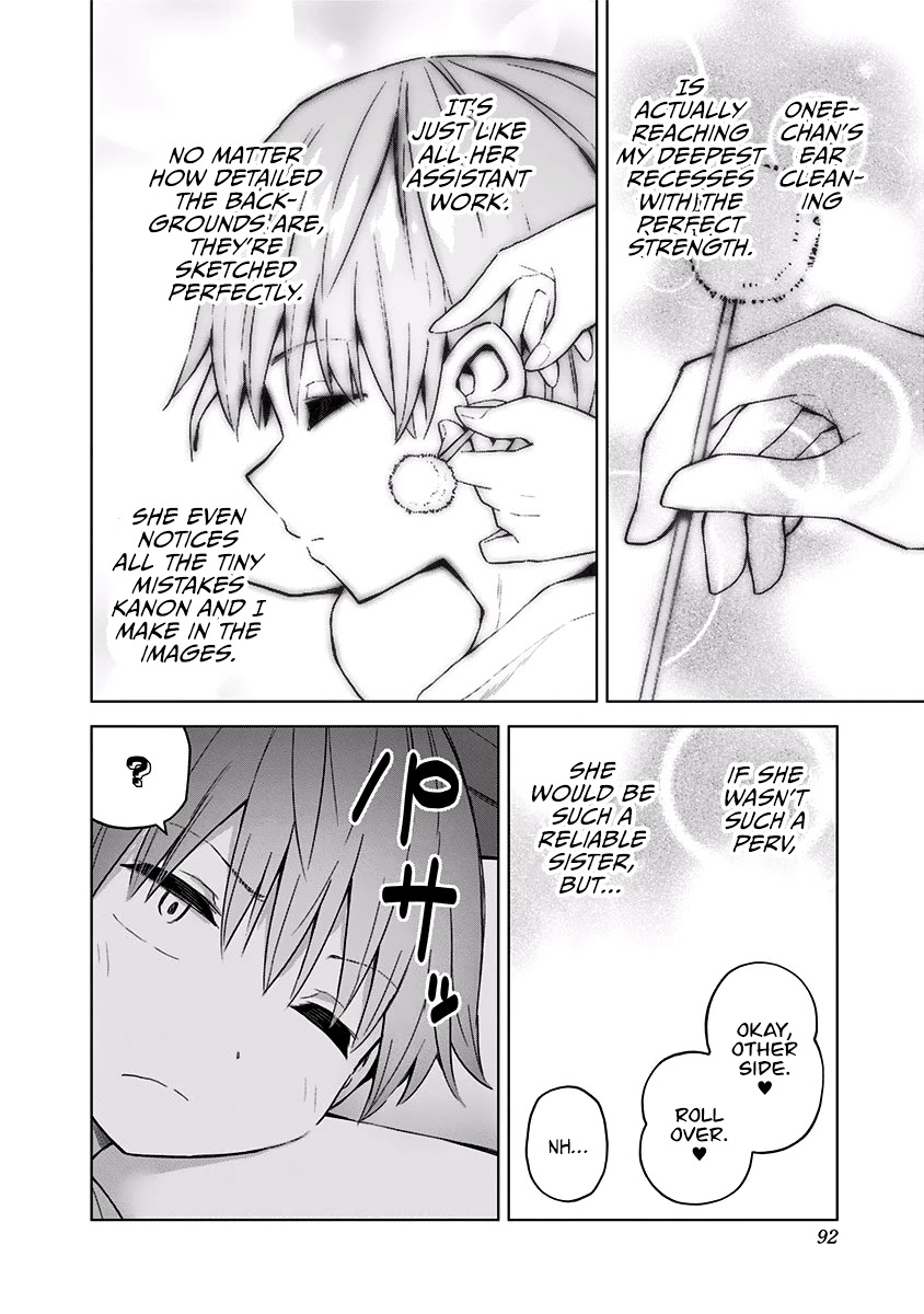 Saotome Shimai Ha Manga no Tame Nara!? Chapter 51 page 8 - Chapter 51: If Saotome Noan does it for ear cleaning!?