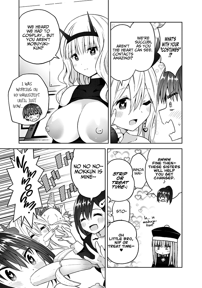 Saotome Shimai Ha Manga no Tame Nara!? Chapter 54 page 13 - Chapter 54: If the Saotome sisters did it for the halloween party!?