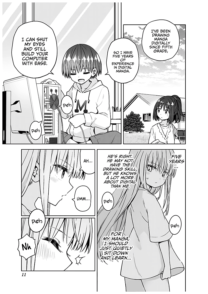 Saotome Shimai Ha Manga no Tame Nara!? Chapter 56 page 12 - Chapter 56: If Maisora Angel does it for digital?!