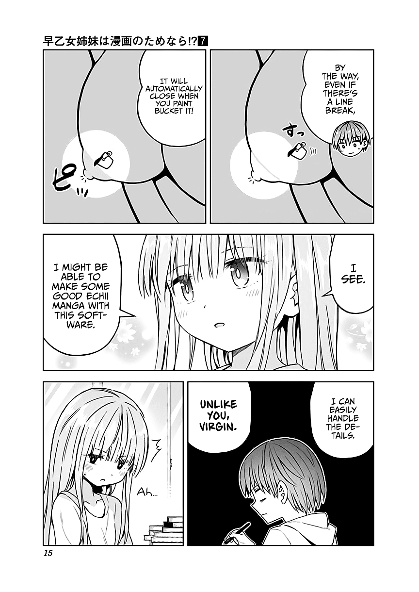 Saotome Shimai Ha Manga no Tame Nara!? Chapter 56 page 16 - Chapter 56: If Maisora Angel does it for digital?!