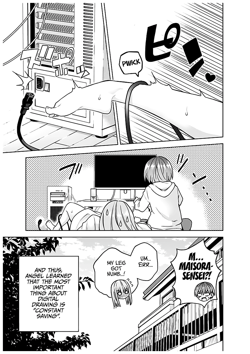 Saotome Shimai Ha Manga no Tame Nara!? Chapter 56 page 24 - Chapter 56: If Maisora Angel does it for digital?!