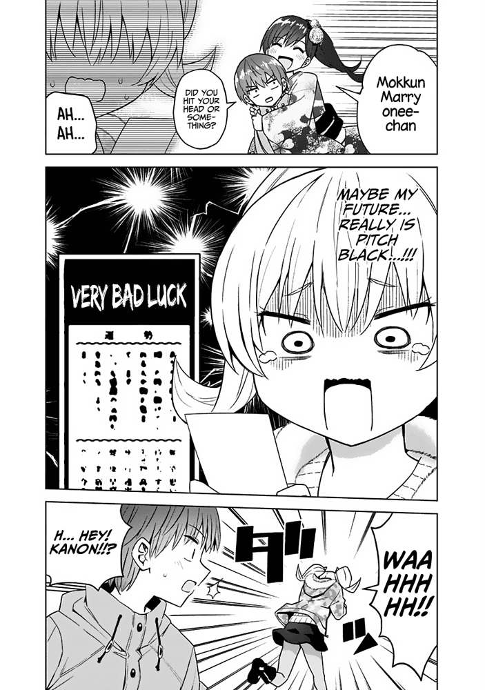 Saotome Shimai Ha Manga no Tame Nara!? Chapter 67 page 12 - Chapter 67: If Saotome Kanon does it for the first temple visit!? ①