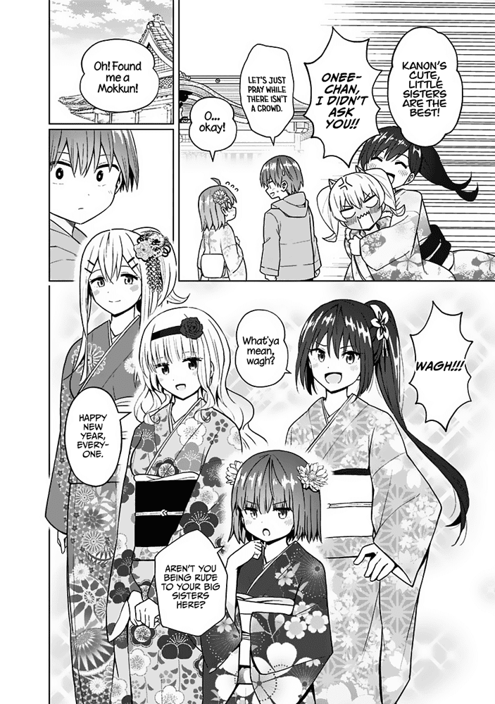 Saotome Shimai Ha Manga no Tame Nara!? Chapter 67 page 5 - Chapter 67: If Saotome Kanon does it for the first temple visit!? ①
