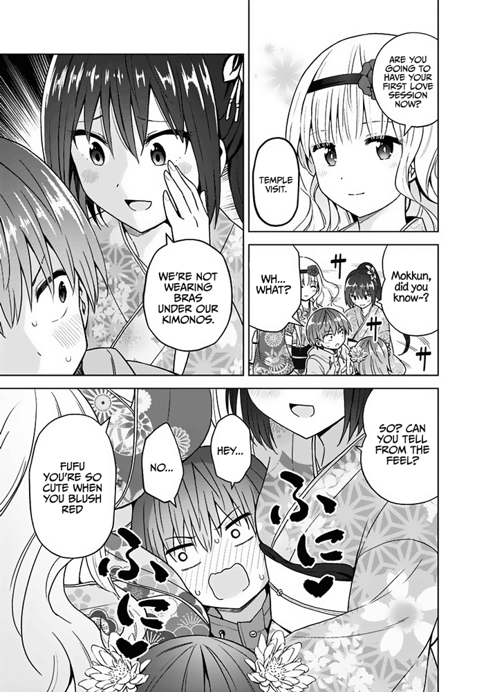 Saotome Shimai Ha Manga no Tame Nara!? Chapter 67 page 6 - Chapter 67: If Saotome Kanon does it for the first temple visit!? ①