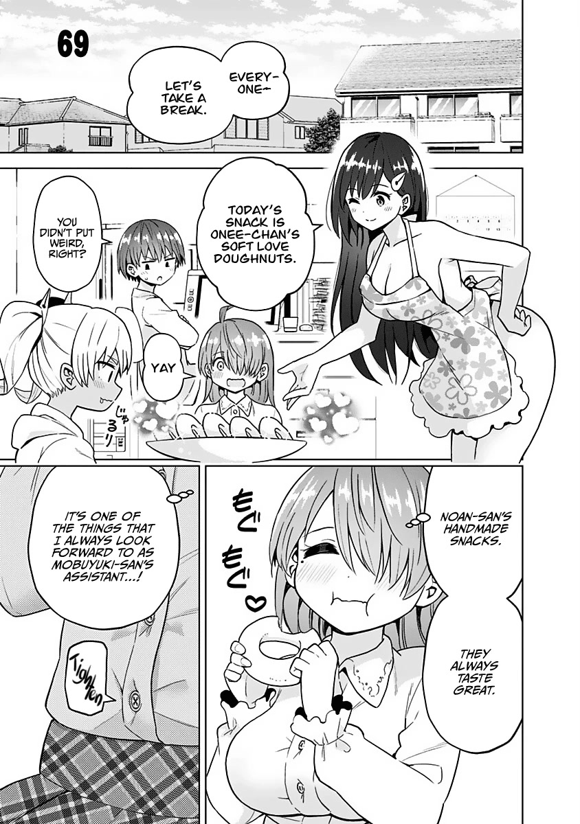 Saotome Shimai Ha Manga no Tame Nara!? Chapter 69 page 1 - Chapter 69: If Yurizono Yuumi does it for the sake of her diet!?