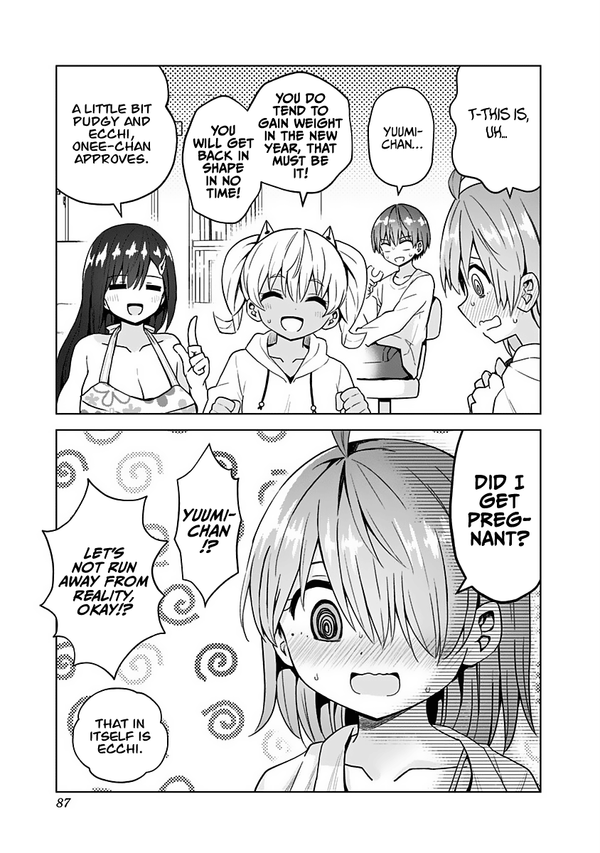 Saotome Shimai Ha Manga no Tame Nara!? Chapter 69 page 3 - Chapter 69: If Yurizono Yuumi does it for the sake of her diet!?
