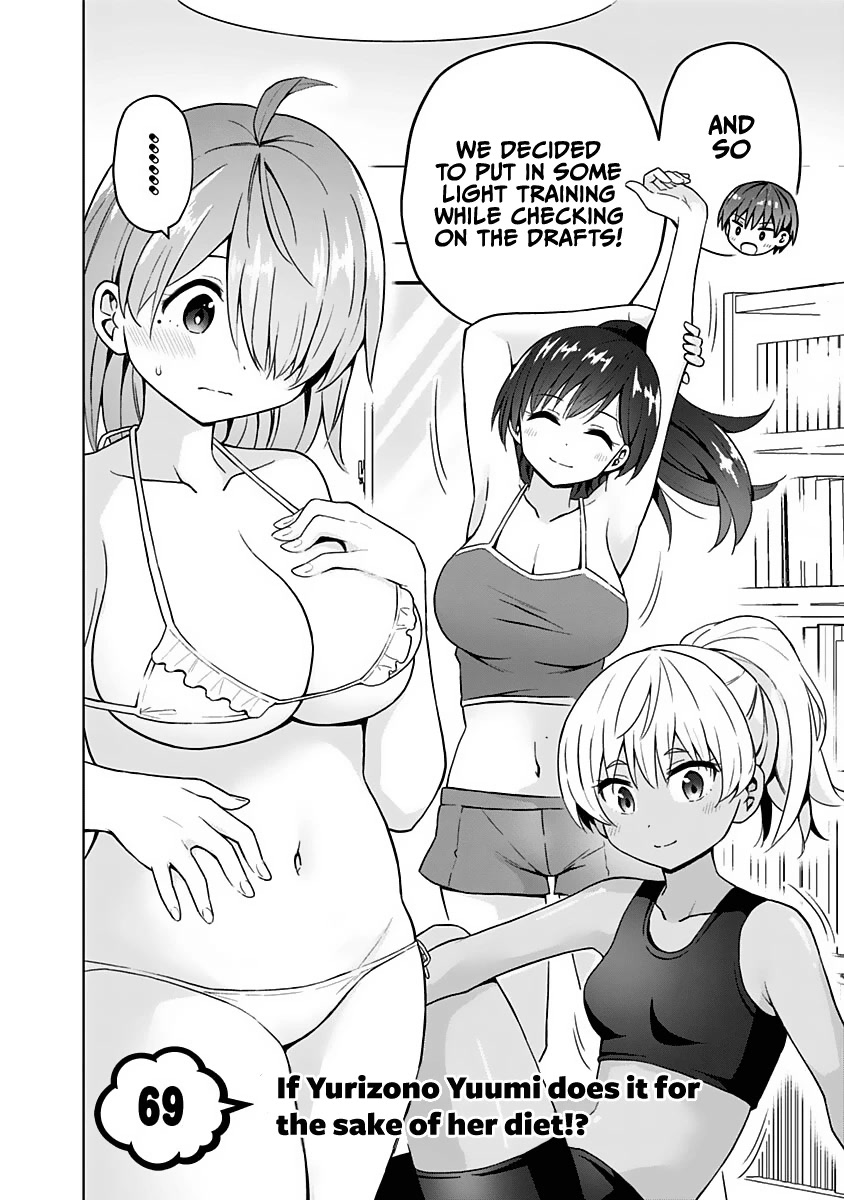 Saotome Shimai Ha Manga no Tame Nara!? Chapter 69 page 4 - Chapter 69: If Yurizono Yuumi does it for the sake of her diet!?