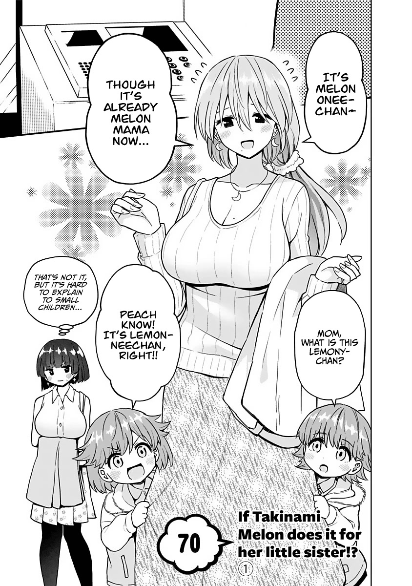 Saotome Shimai Ha Manga no Tame Nara!? Chapter 70 page 3 - Chapter 70: If Takinami Melon does it for her little sister!? ①