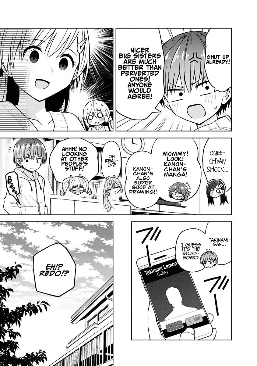 Saotome Shimai Ha Manga no Tame Nara!? Chapter 73 page 11 - Chapter 73: If Takinami Melon does it for motherly qualities!?