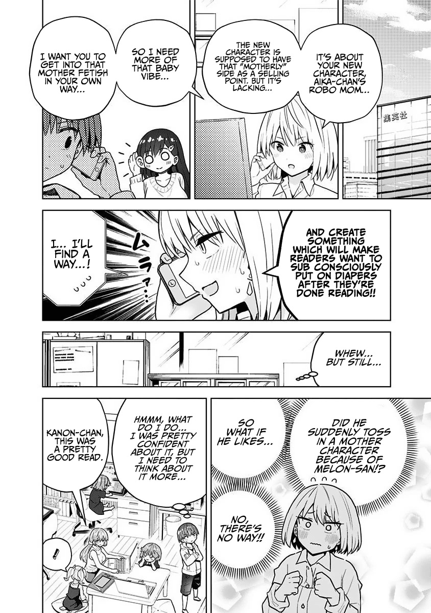 Saotome Shimai Ha Manga no Tame Nara!? Chapter 73 page 12 - Chapter 73: If Takinami Melon does it for motherly qualities!?