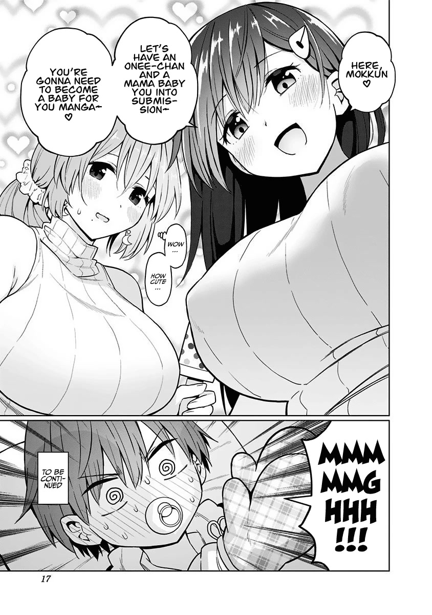 Saotome Shimai Ha Manga no Tame Nara!? Chapter 73 page 15 - Chapter 73: If Takinami Melon does it for motherly qualities!?
