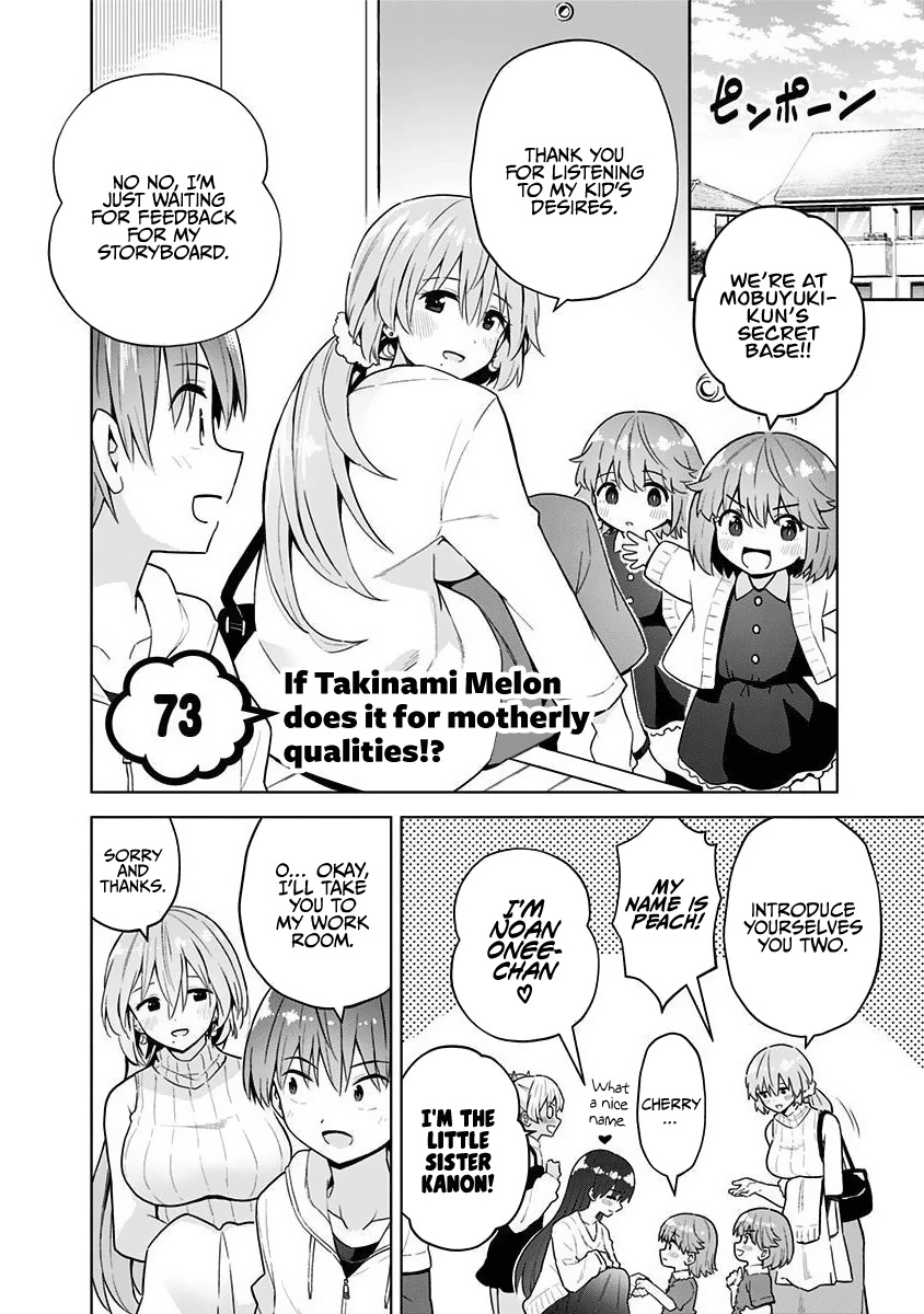 Saotome Shimai Ha Manga no Tame Nara!? Chapter 73 page 6 - Chapter 73: If Takinami Melon does it for motherly qualities!?