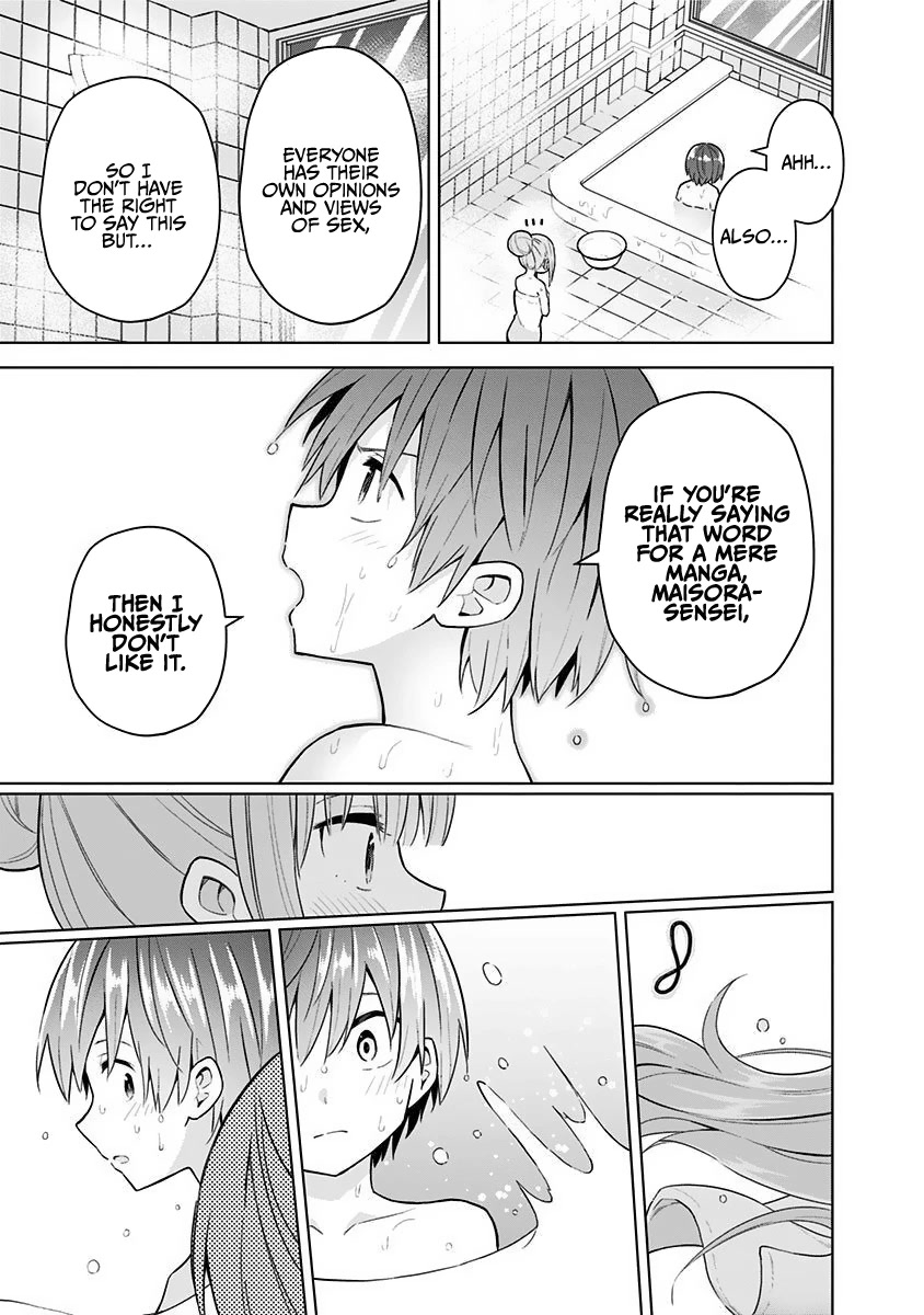 Saotome Shimai Ha Manga no Tame Nara!? Chapter 75 page 19 - Chapter 75: If Maisora Angel did it for the market bathhouse!?
