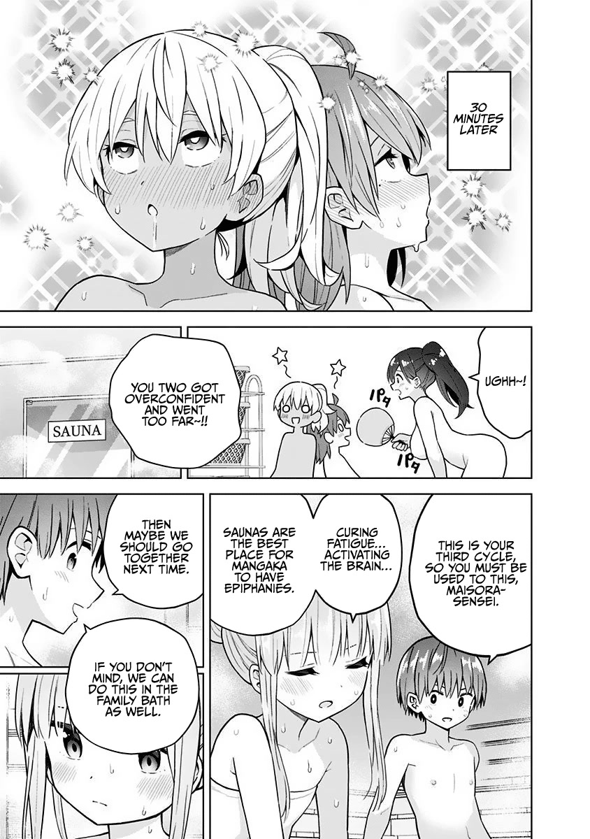 Saotome Shimai Ha Manga no Tame Nara!? Chapter 75 page 9 - Chapter 75: If Maisora Angel did it for the market bathhouse!?