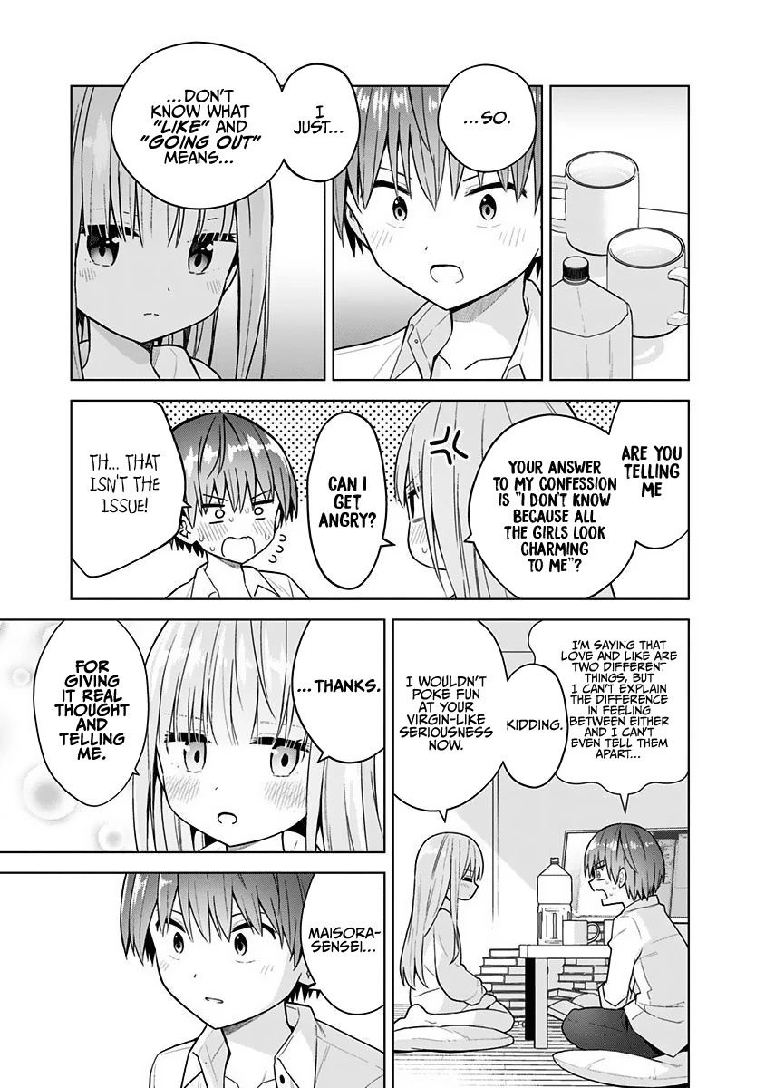 Saotome Shimai Ha Manga no Tame Nara!? Chapter 76 page 18 - Chapter 76: If Saotome Mobuyuki does it for a confession!?