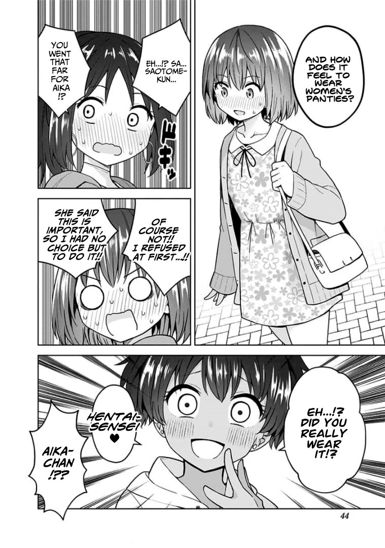 Saotome Shimai Ha Manga no Tame Nara!? Chapter 82.5 page 4 - Chapter 82.5: If Saotome Mobuyuki did it for Cross-dressing Date!?