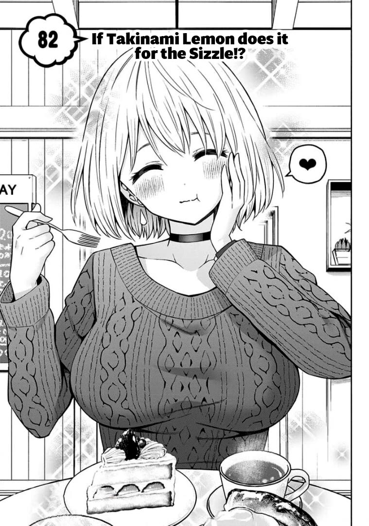 Saotome Shimai Ha Manga no Tame Nara!? Chapter 82 page 1 - Chapter 82: If Takinami Lemon did it for the Sizzle!?