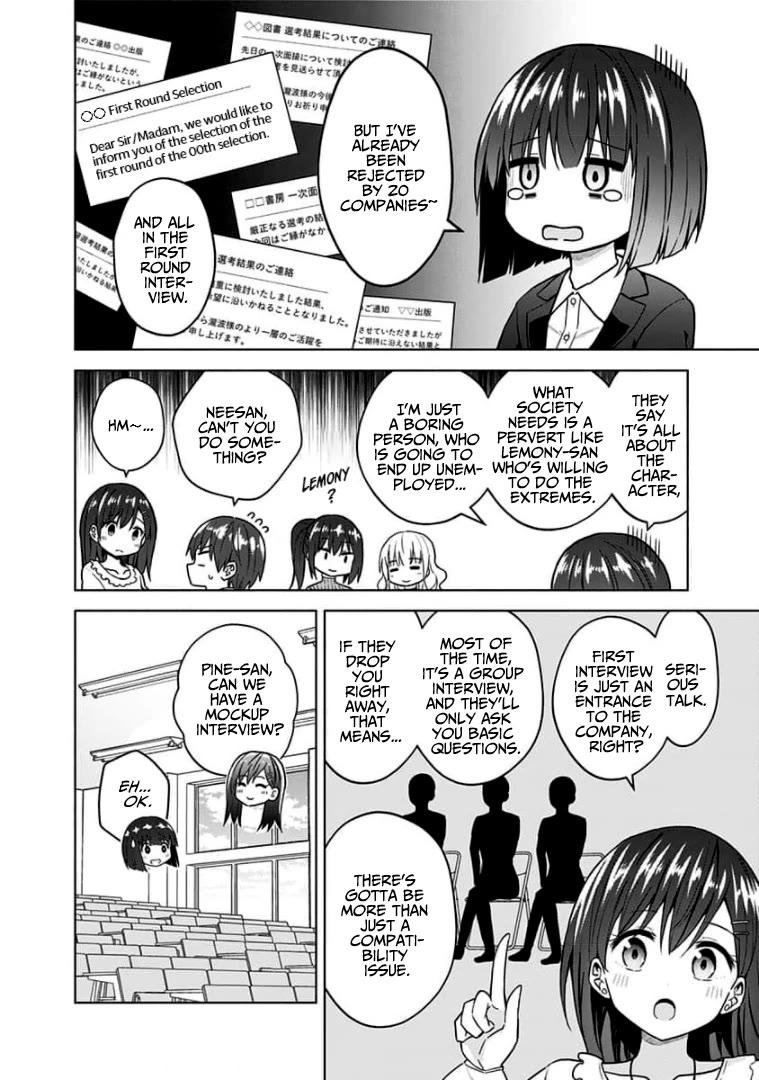 Saotome Shimai Ha Manga no Tame Nara!? Chapter 83 page 6 - Chapter 83: If Takinami Pine did it for the Interview!?