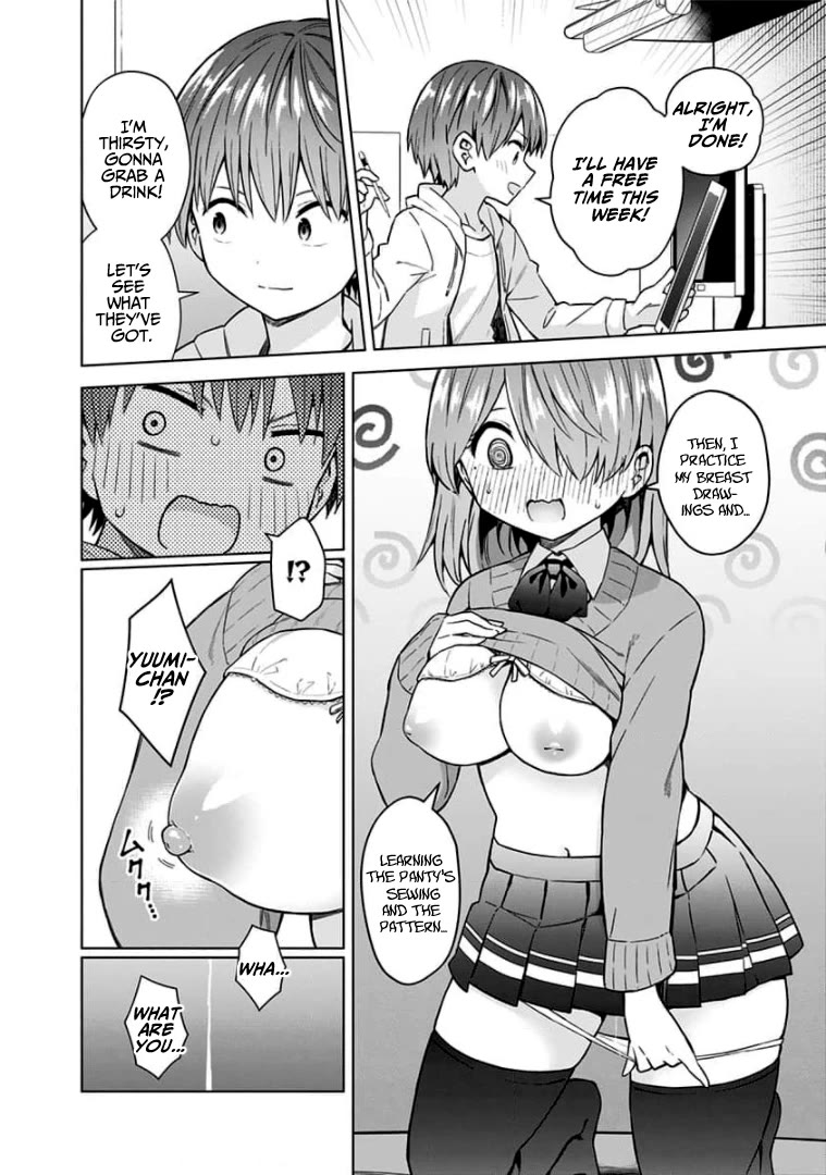 Saotome Shimai Ha Manga no Tame Nara!? Chapter 84 page 10 - Chapter 84: If Yurizono Yuumi did it for Manga Cafe!?