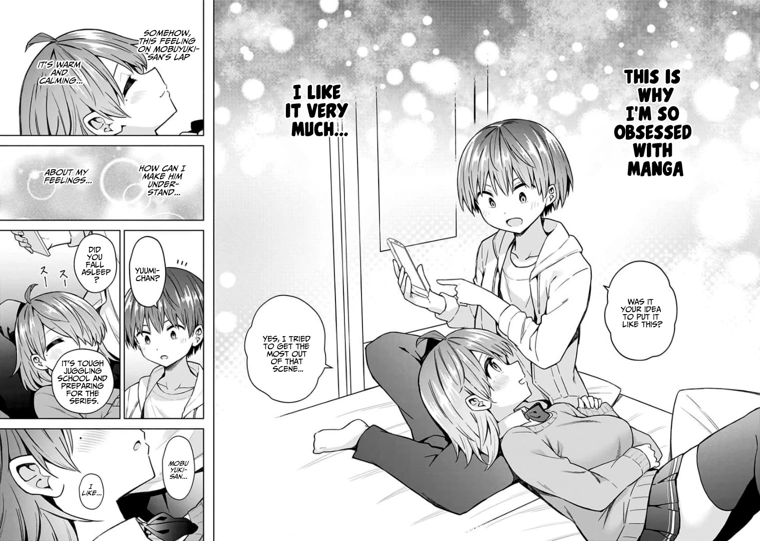 Saotome Shimai Ha Manga no Tame Nara!? Chapter 84 page 16 - Chapter 84: If Yurizono Yuumi did it for Manga Cafe!?