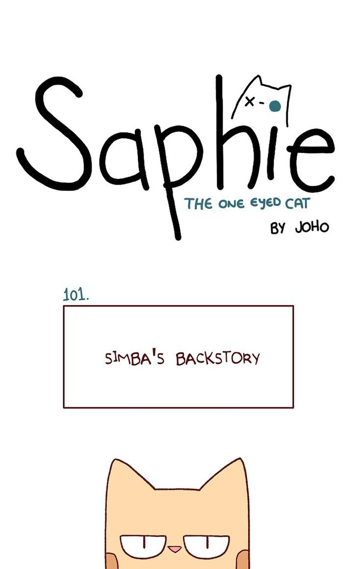 Saphie: The One-Eyed Cat Chapter 101 page 1 - Chapter 101
