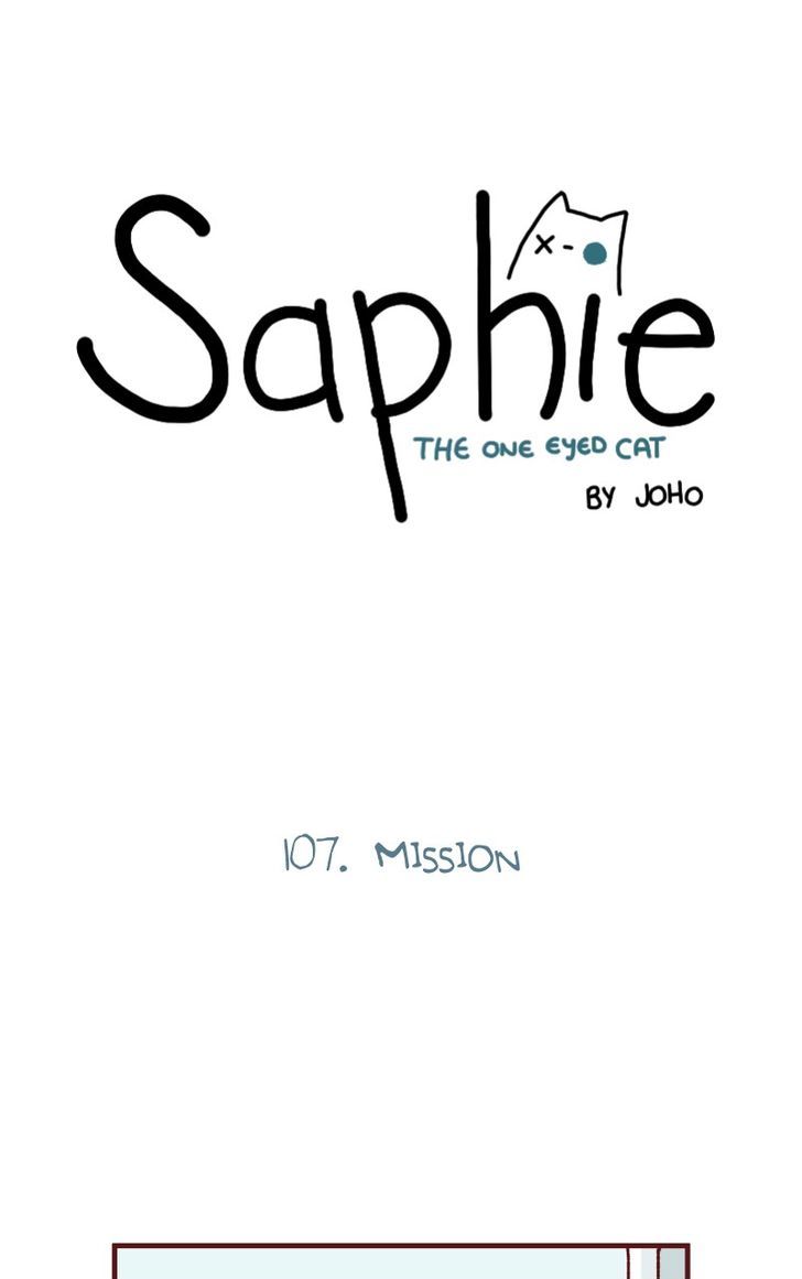 Saphie: The One-Eyed Cat Chapter 107 page 1 - Chapter 107