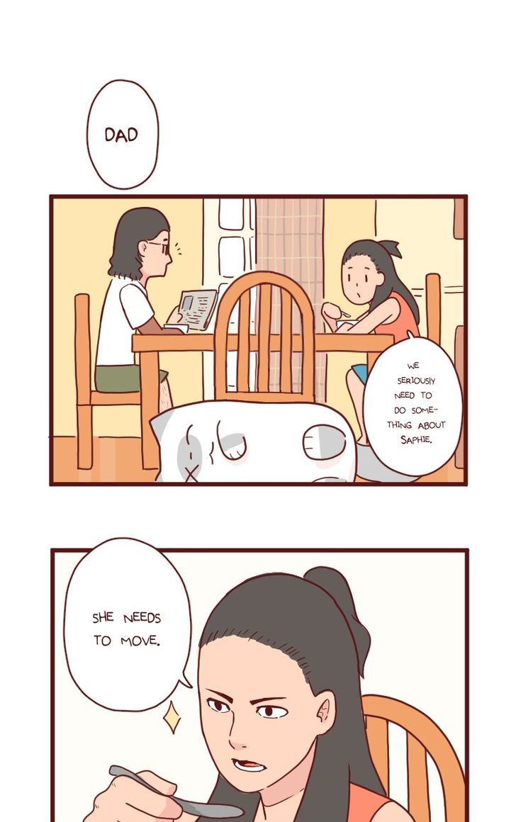 Saphie: The One-Eyed Cat Chapter 12 page 2 - Chapter 12 : Exercise