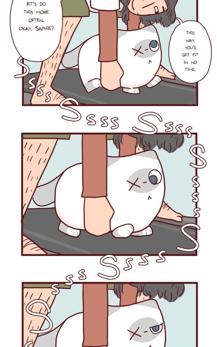 Saphie: The One-Eyed Cat Chapter 12 page 8 - Chapter 12 : Exercise