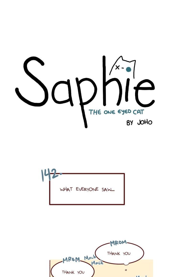Saphie: The One-Eyed Cat Chapter 142 page 1 - Chapter 142