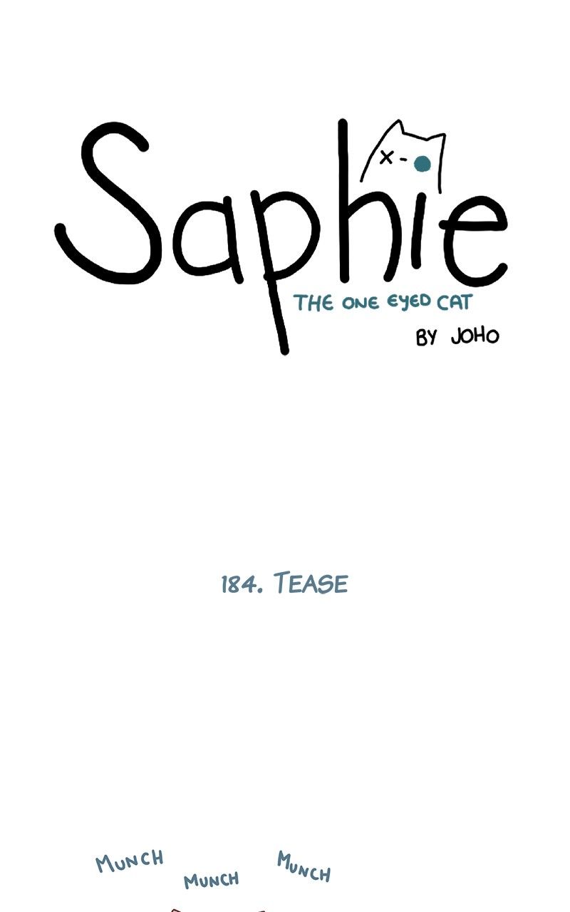 Saphie: The One-Eyed Cat Chapter 184 page 1 - Chapter 184
