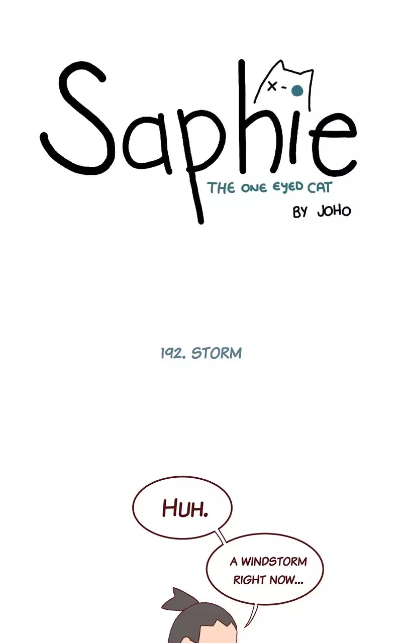Saphie: The One-Eyed Cat Chapter 192 page 1 - Chapter 192: Storm