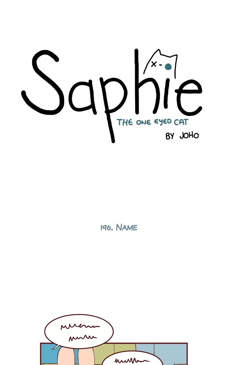 Saphie: The One-Eyed Cat Chapter 196 page 1 - Chapter 196: Name
