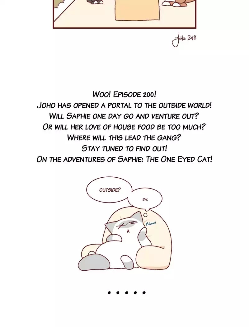 Saphie: The One-Eyed Cat Chapter 200 page 12 - Chapter 200: Opening
