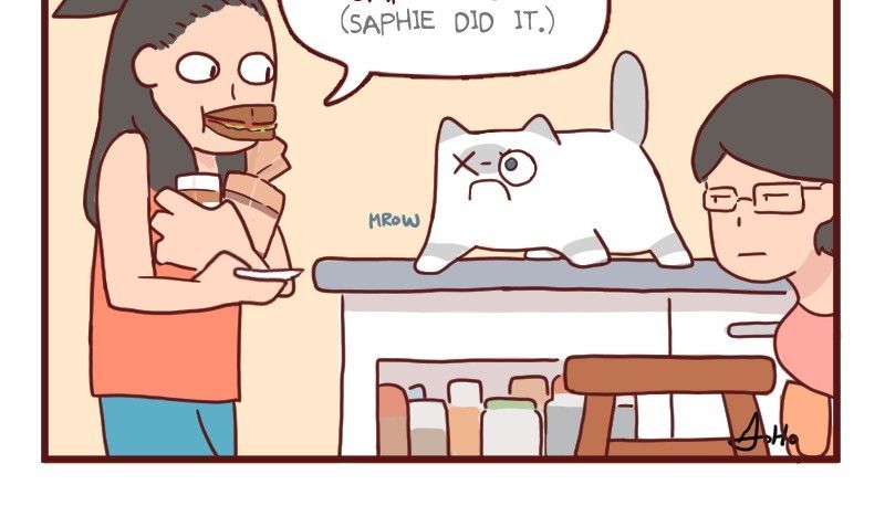 Saphie: The One-Eyed Cat Chapter 21 page 5 - Chapter 21