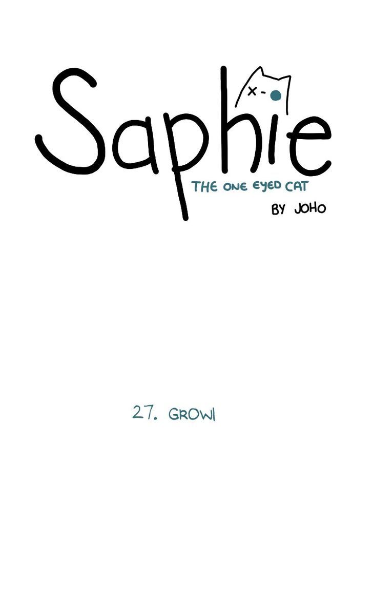 Saphie: The One-Eyed Cat Chapter 27 page 1 - Chapter 27