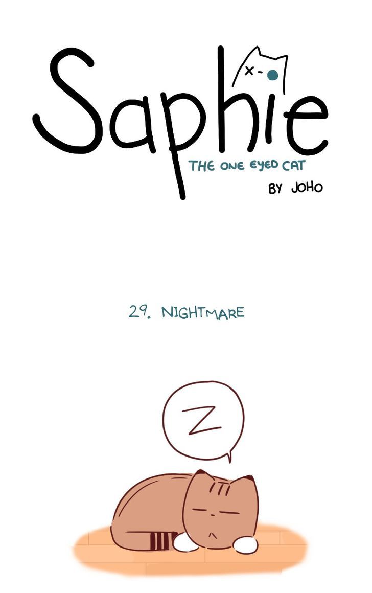 Saphie: The One-Eyed Cat Chapter 29 page 1 - Chapter 29