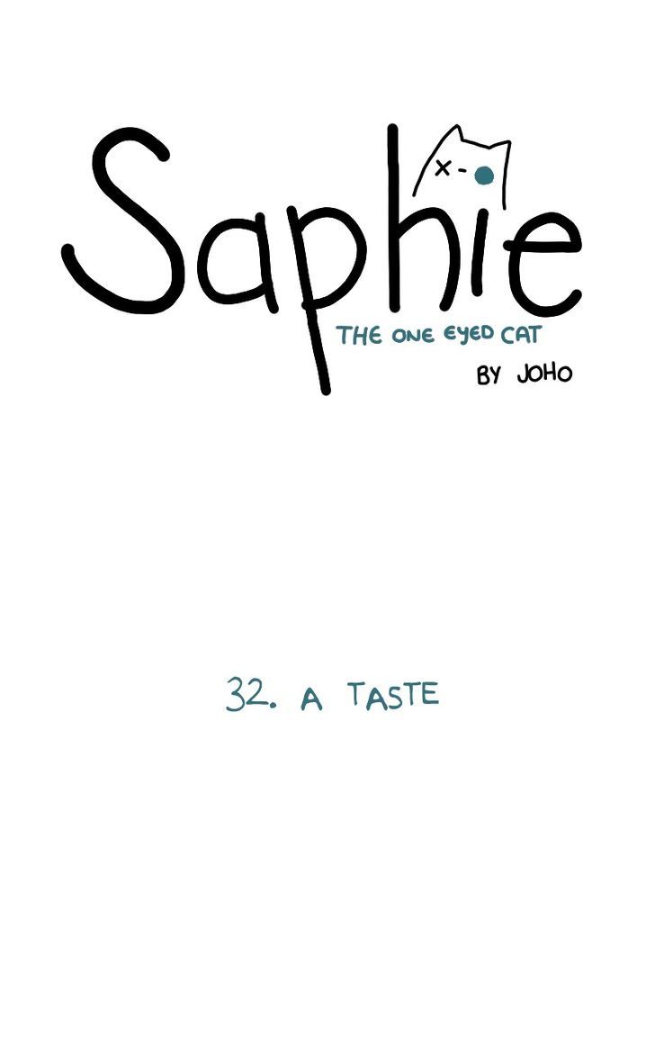 Saphie: The One-Eyed Cat Chapter 32 page 1 - Chapter 32