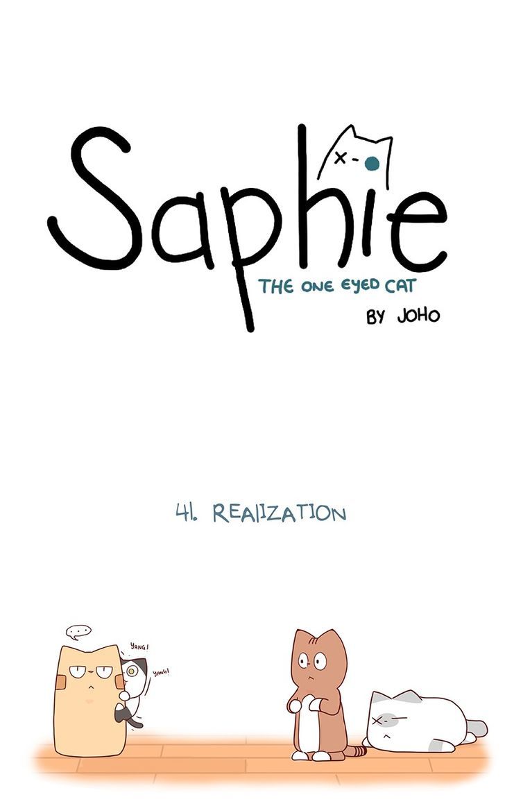 Saphie: The One-Eyed Cat Chapter 41 page 1 - Chapter 41