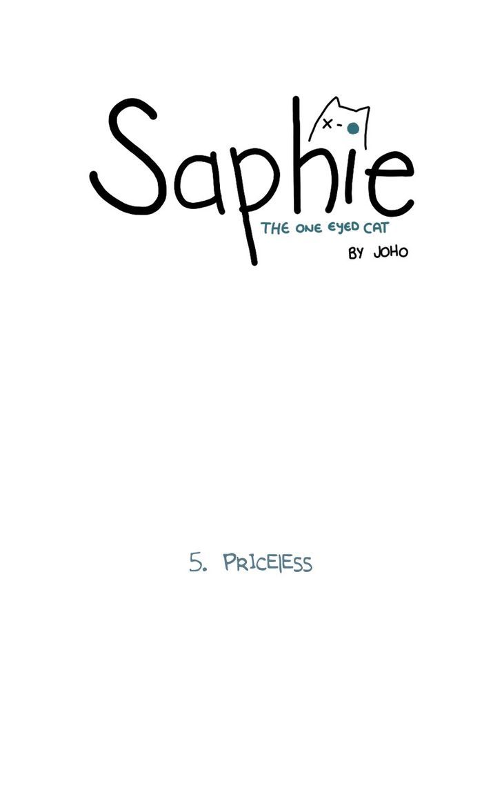 Saphie: The One-Eyed Cat Chapter 5 page 1 - Chapter 5 : Priceless
