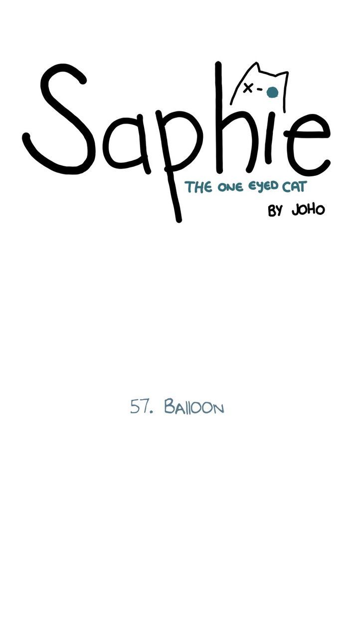 Saphie: The One-Eyed Cat Chapter 57 page 1 - Chapter 57