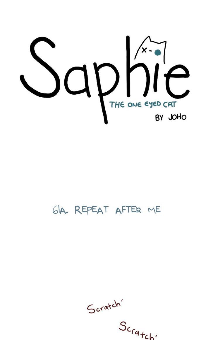 Saphie: The One-Eyed Cat Chapter 61 page 1 - Chapter 61