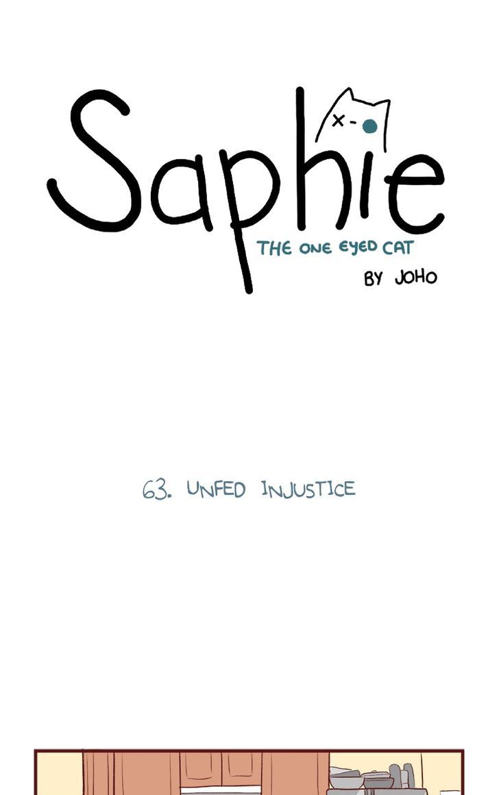 Saphie: The One-Eyed Cat Chapter 63 page 1 - Chapter 63