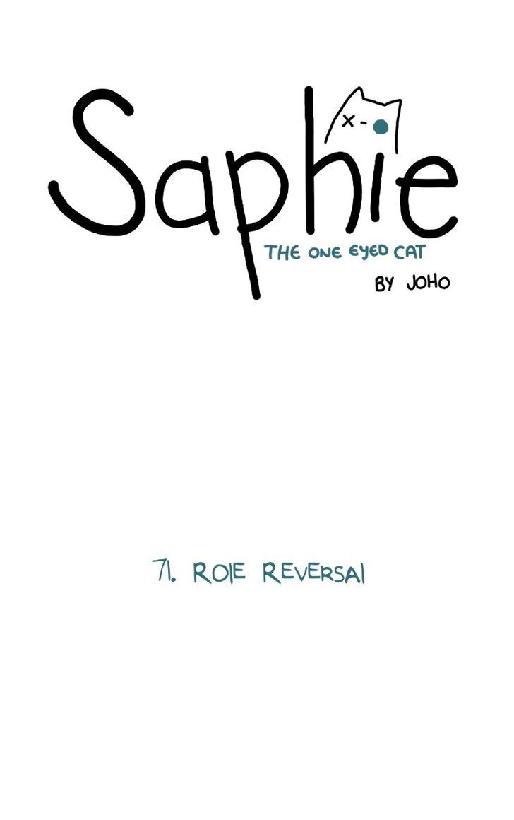 Saphie: The One-Eyed Cat Chapter 71 page 1 - Chapter 71