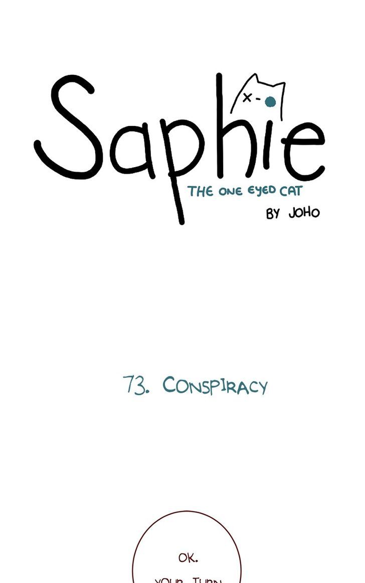 Saphie: The One-Eyed Cat Chapter 73 page 1 - Chapter 73