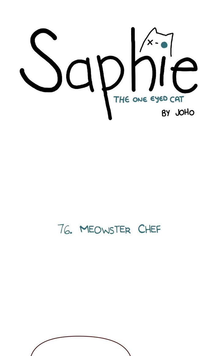 Saphie: The One-Eyed Cat Chapter 76 page 1 - Chapter 76